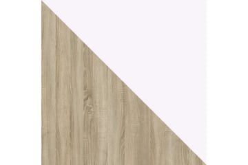 TV-bänk Dudley 110 cm - Vit/Ek - Möbler - TV- & Mediamöbler - TV bänk & mediabänk