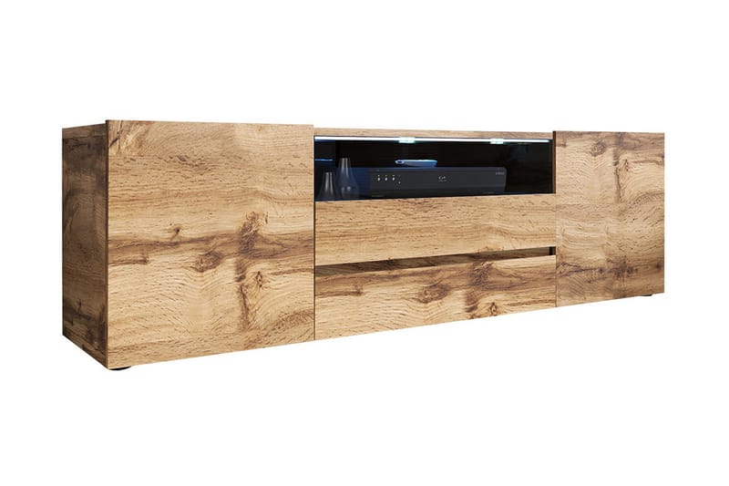 TV-bänk Dudley 137 cm - Ek - Möbler - TV- & Mediamöbler - TV bänk & mediabänk