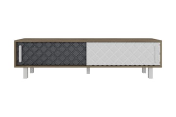 TV-Bänk Dumö 180 cm - Brun|Vit - Möbler - TV- & Mediamöbler - TV bänk & mediabänk