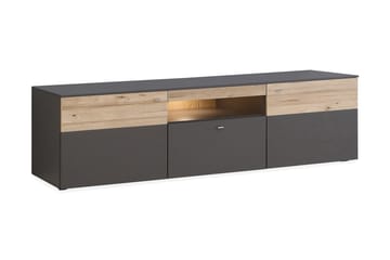 TV-Bänk Dunnington 209,8 cm - Grå|Brun - Möbler - TV- & Mediamöbler - TV bänk & mediabänk