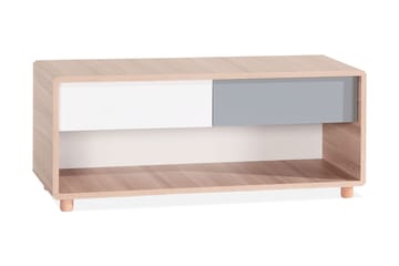 TV-bänk Evolve 120 cm Natur/Vit/Grå - VOX - Möbler - TV- & Mediamöbler - TV bänk & mediabänk