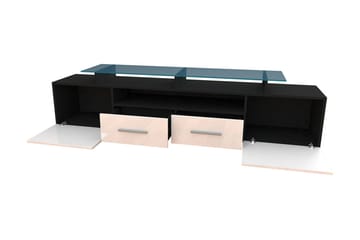 TV-bänk Evora 194x39x39 cm - Beige/Grå - Möbler - TV- & Mediamöbler - TV bänk & mediabänk