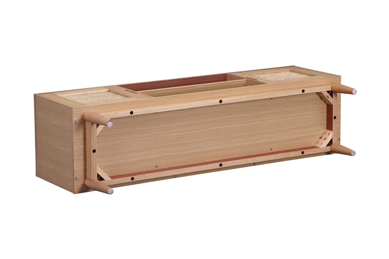 TV-Bänk Falack 150 cm - Brun - Möbler - TV- & Mediamöbler - TV bänk & mediabänk