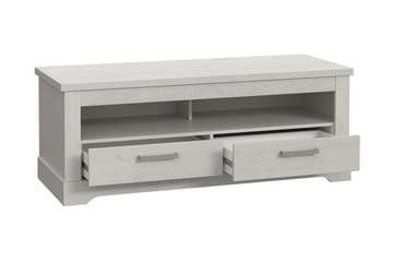 Tv-bänk Feres 137 cm - Vit - Möbler - TV- & Mediamöbler - TV bänk & mediabänk