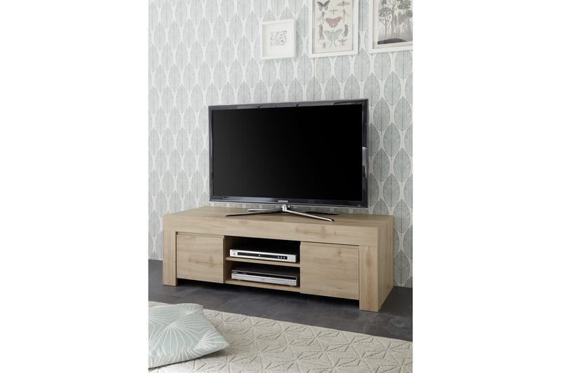 TV-bänk Firenze 138 cm - Brun - Möbler - TV- & Mediamöbler - TV bänk & mediabänk