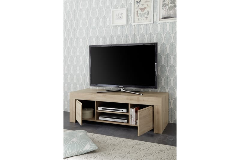 TV-bänk Firenze 138 cm - Brun - Möbler - TV- & Mediamöbler - TV bänk & mediabänk