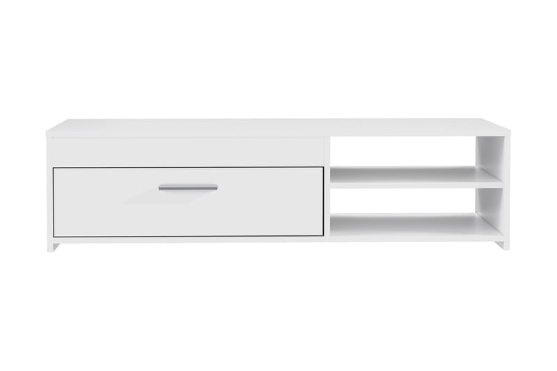 Tv-bänk Flannigan 120 cm - Vit - Möbler - TV- & Mediamöbler - TV bänk & mediabänk