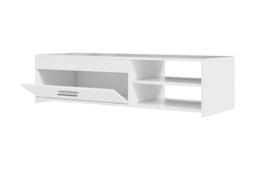 Tv-bänk Flannigan 120 cm - Vit - Möbler - TV- & Mediamöbler - TV bänk & mediabänk
