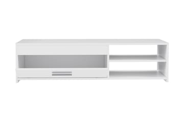 Tv-bänk Flannigan 120 cm - Vit - Möbler - TV- & Mediamöbler - TV bänk & mediabänk