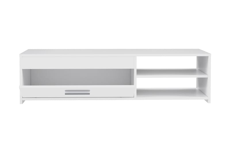 Tv-bänk Flannigan 120 cm - Vit - Möbler - TV- & Mediamöbler - TV bänk & mediabänk