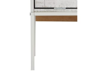 TV-bänk Franja 140 cm - Beige|Vit - Möbler - TV- & Mediamöbler - TV bänk & mediabänk