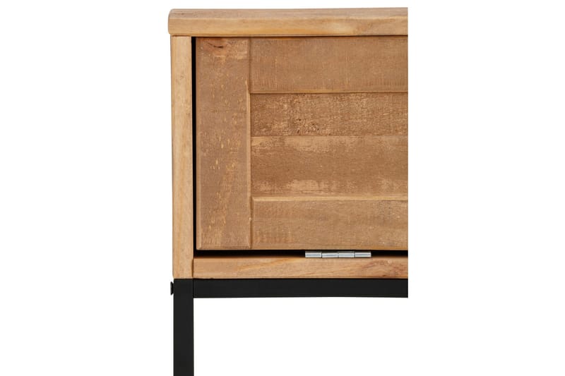 TV-bänk Franja 140 cm - Natur|Svart - Möbler - TV- & Mediamöbler - TV bänk & mediabänk