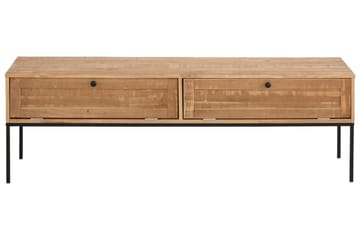 TV-bänk Franja 140 cm - Natur|Svart - Möbler - TV- & Mediamöbler - TV bänk & mediabänk