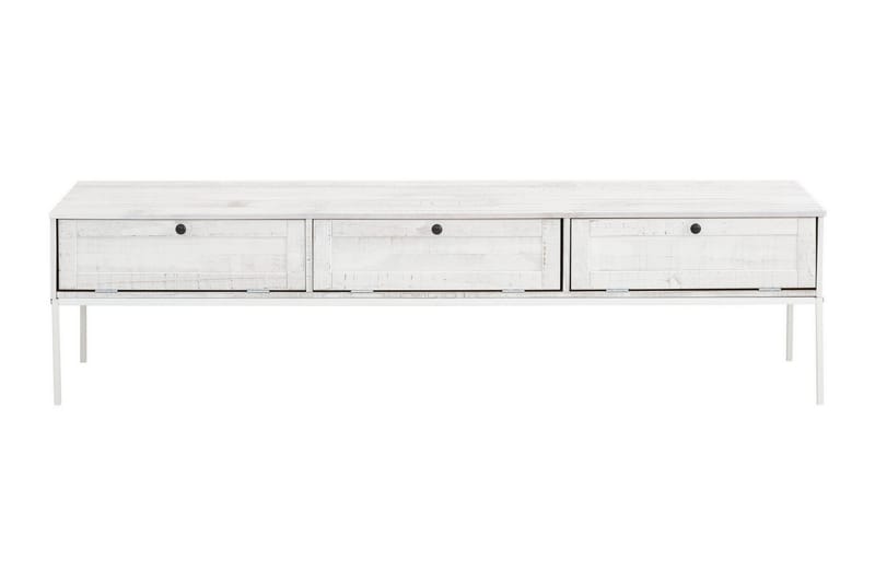 TV-bänk Franja 175 cm - Beige|Vit - Möbler - TV- & Mediamöbler - TV bänk & mediabänk