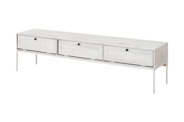 TV-bänk Franja 175 cm - Beige|Vit - Möbler - TV- & Mediamöbler - TV bänk & mediabänk