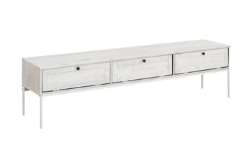 TV-bänk Franja 175 cm - Beige|Vit - Möbler - TV- & Mediamöbler - TV bänk & mediabänk