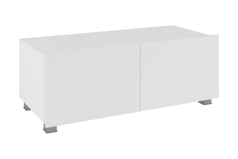 TV-bänk Frick 100 cm Liten - Vit - Möbler - TV- & Mediamöbler - TV bänk & mediabänk