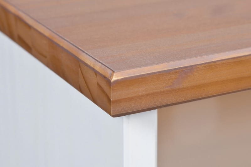 TV-bänk Gambier 180 cm - Vit|Brun - Möbler - TV- & Mediamöbler - TV bänk & mediabänk
