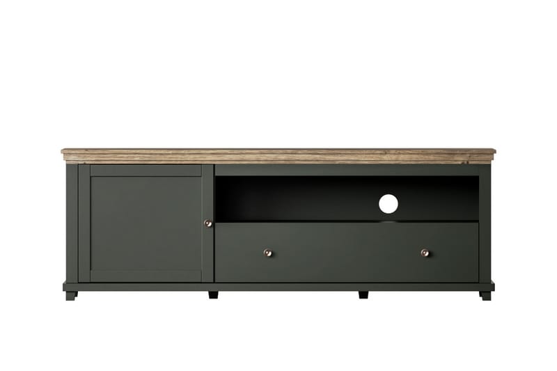 Tv-bänk Getafez 181 cm - Khaki/Natur - Möbler - TV- & Mediamöbler - TV bänk & mediabänk