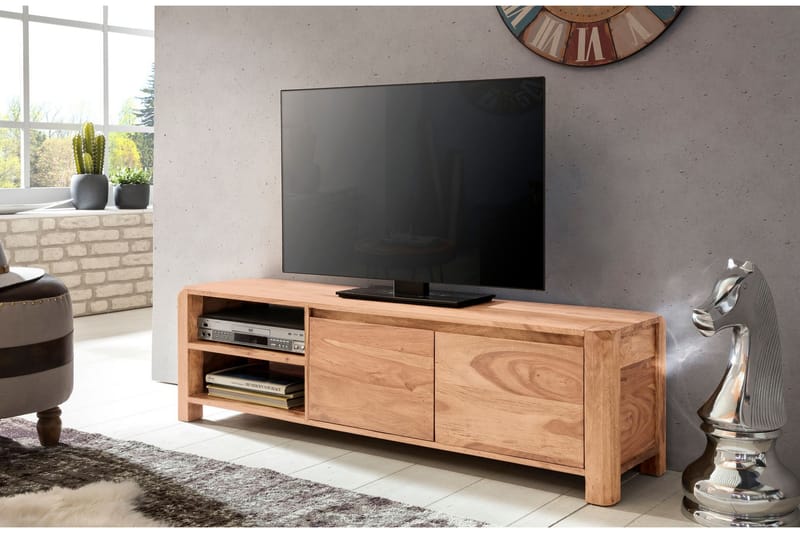 TV-Bänk Gettle 140 cm - Trä|natur - Möbler - TV- & Mediamöbler - TV bänk & mediabänk