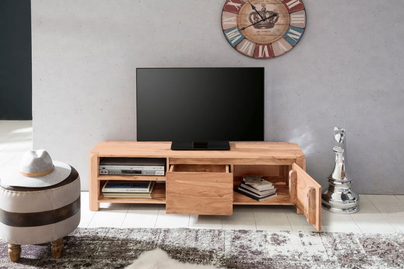 TV-Bänk Gettle 140 cm - Trä|natur - Möbler - TV- & Mediamöbler - TV bänk & mediabänk