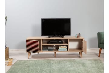 TV-Bänk Gillberga 140 cm - Brun - Möbler - TV- & Mediamöbler - TV bänk & mediabänk