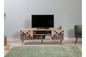 TV-Bänk Gillberga 140 cm - Brun - Möbler - TV- & Mediamöbler - TV bänk & mediabänk