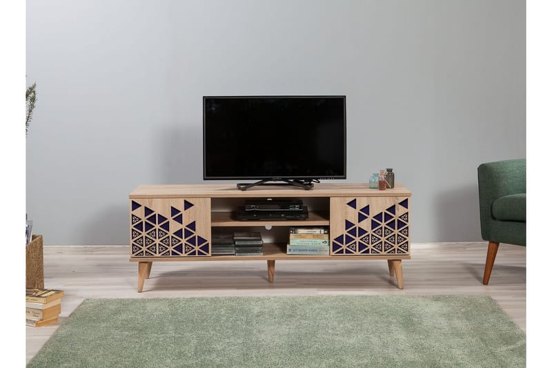 TV-Bänk Gillberga 140 cm - Brun - Möbler - TV- & Mediamöbler - TV bänk & mediabänk