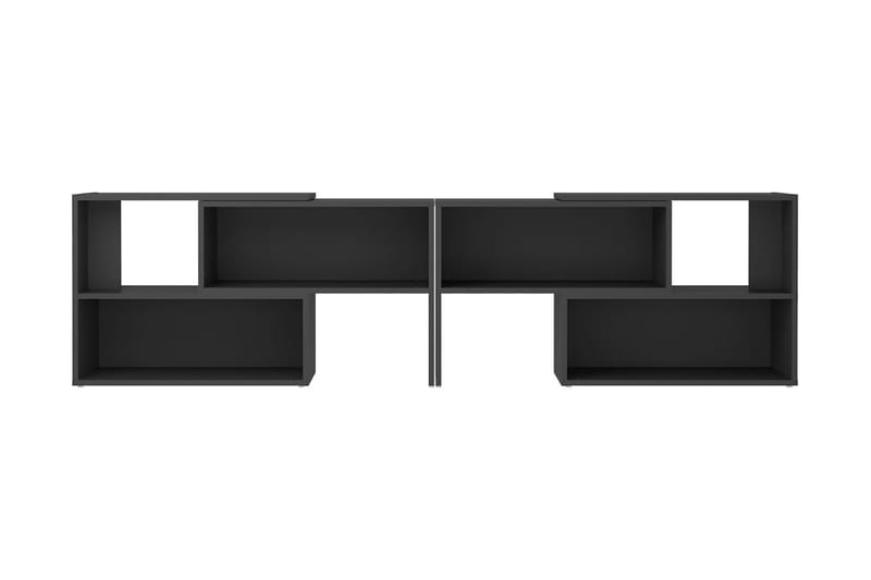 TV-bänk grå 149x30x52 cm spånskiva - Grå - TV bänk & mediabänk