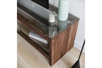 TV-bänk Grinstad 140 cm - Brun - Möbler - TV- & Mediamöbler - TV bänk & mediabänk