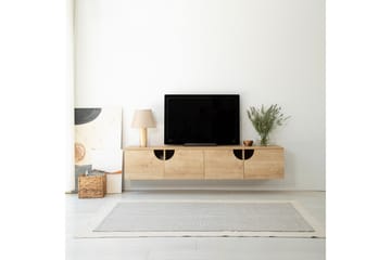 Tv-bänk Grotte 180 cm - Ek - Möbler - TV- & Mediamöbler - TV bänk & mediabänk
