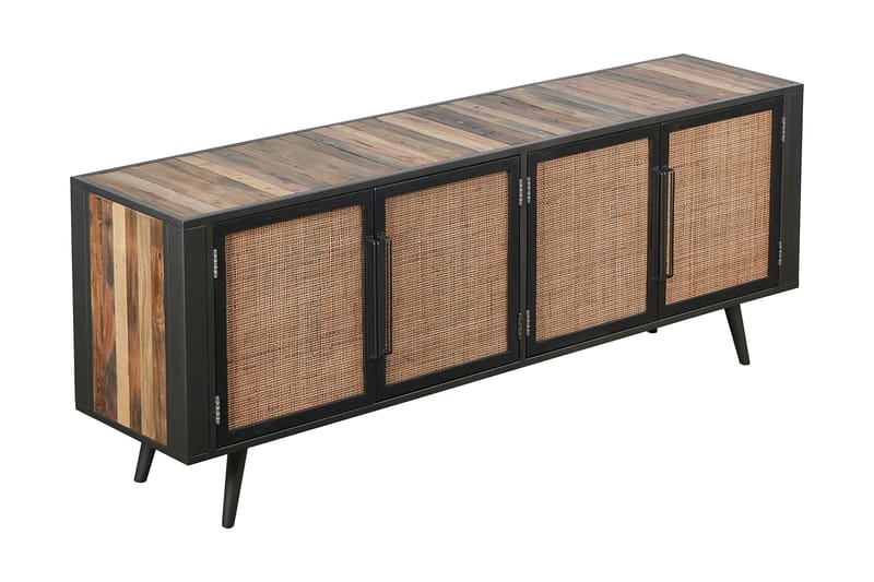 Tv-bänk Gullered 200x45 cm 4 Dörrar - TV bänk & mediabänk