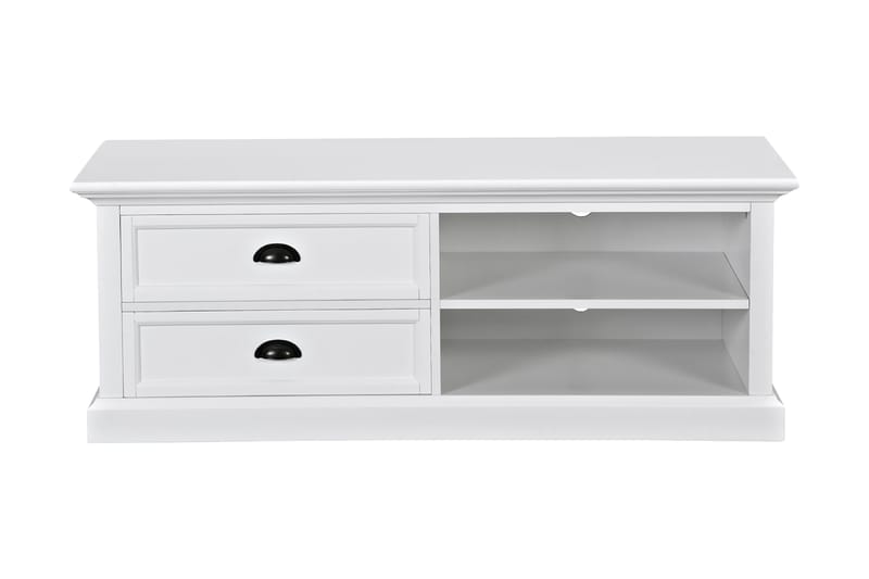 TV-bänk Hampton 120 cm Hylla - Vit - Möbler - TV- & Mediamöbler - TV bänk & mediabänk