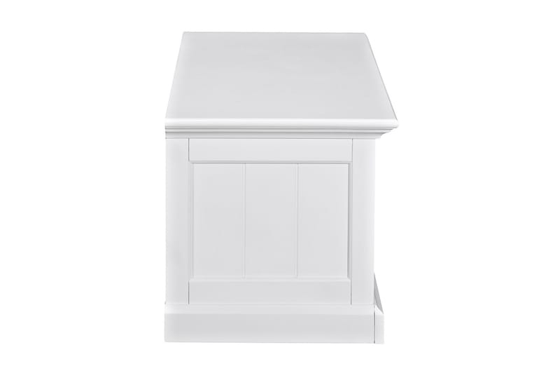 TV-bänk Hampton 120 cm Hylla - Vit - Möbler - TV- & Mediamöbler - TV bänk & mediabänk