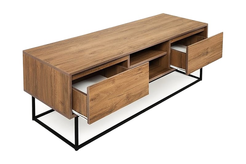 TV-bänk Hanunda 140 cm - Ek - Möbler - TV- & Mediamöbler - TV bänk & mediabänk