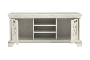 TV-Bänk Hareholme 147 cm - Vit - Möbler - TV- & Mediamöbler - TV bänk & mediabänk
