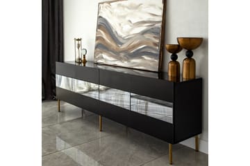 Tv-bänk Haripala 180 cm - Grå - Möbler - TV- & Mediamöbler - TV bänk & mediabänk