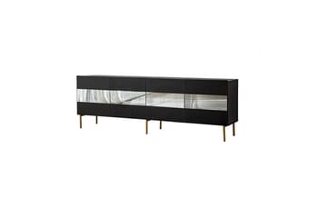 Tv-bänk Haripala 180 cm - Grå - Möbler - TV- & Mediamöbler - TV bänk & mediabänk