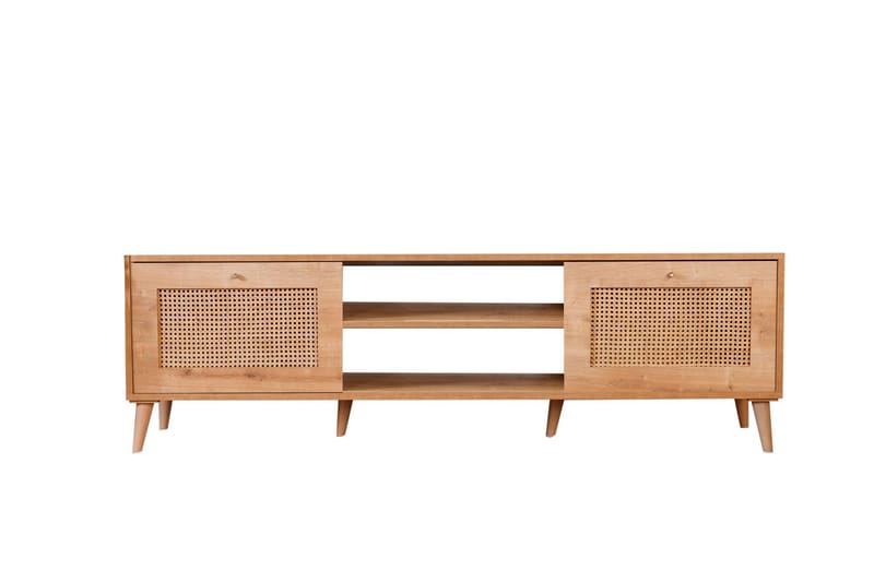Tv-bänk Hazeran 180 cm - Ek - Möbler - TV- & Mediamöbler - TV bänk & mediabänk