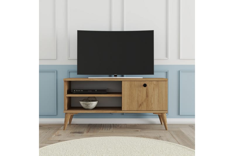 Tv-bänk Herston 90 cm - Natur - Möbler - TV- & Mediamöbler - TV bänk & mediabänk