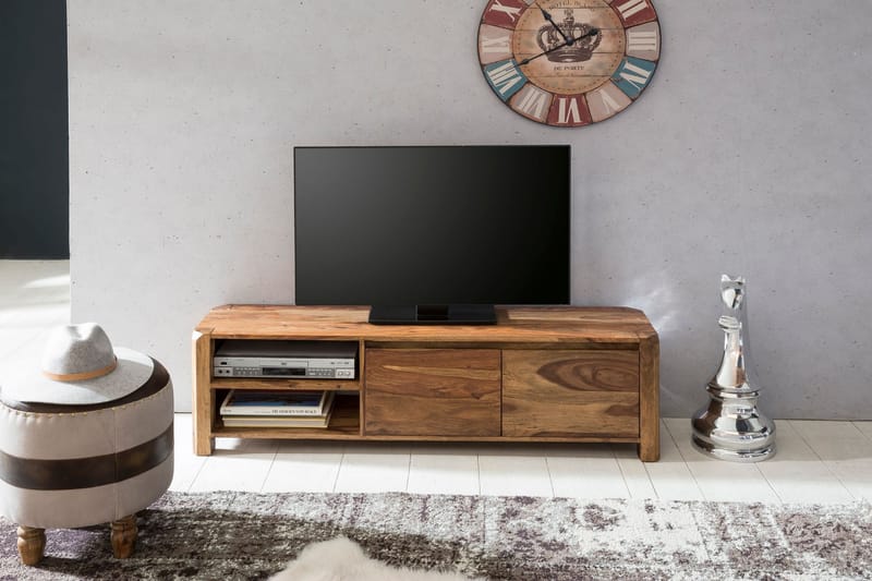 TV-Bänk Hillingdon 140 cm - Trä|natur - TV bänk & mediabänk