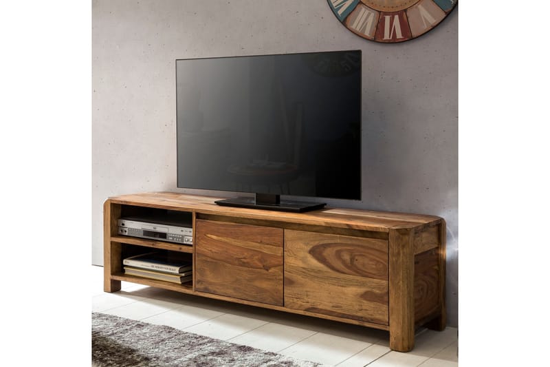 TV-Bänk Hillingdon 140 cm - Trä|natur - TV bänk & mediabänk