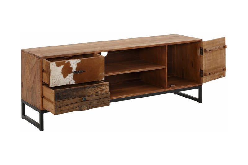 TV-bänk Himani 150 cm - Brun - Möbler - TV- & Mediamöbler - TV bänk & mediabänk