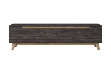 TV-Bänk Horveryd 180 cm - Svart|Brun - Möbler - TV- & Mediamöbler - TV bänk & mediabänk
