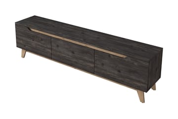 TV-Bänk Horveryd 180 cm - Svart|Brun - Möbler - TV- & Mediamöbler - TV bänk & mediabänk