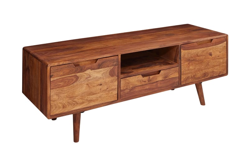 TV-Bänk Huntscarth 135 cm - Trä|natur - Möbler - TV- & Mediamöbler - TV bänk & mediabänk