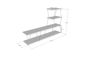 Tv-bänk Igazz 150 cm - Natur - Möbler - TV- & Mediamöbler - TV bänk & mediabänk