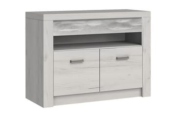 TV-bänk Indianapolis 96x42x73 cm - Vit - Möbler - TV- & Mediamöbler - TV bänk & mediabänk