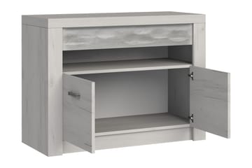 TV-bänk Indianapolis 96x42x73 cm - Vit - Möbler - TV- & Mediamöbler - TV bänk & mediabänk