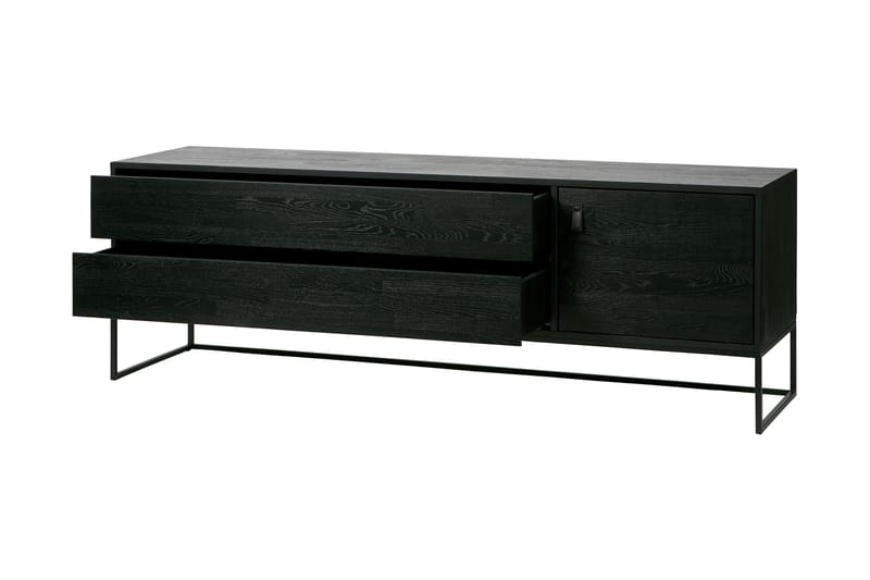 TV-bänk Iria 180 cm - Svart Ek - Möbler - TV- & Mediamöbler - TV bänk & mediabänk